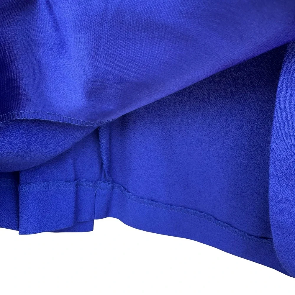 SL Fashions Vintage Royal‎ Blue Dress and Blazer Set Size 10 Soutache Beaded USA